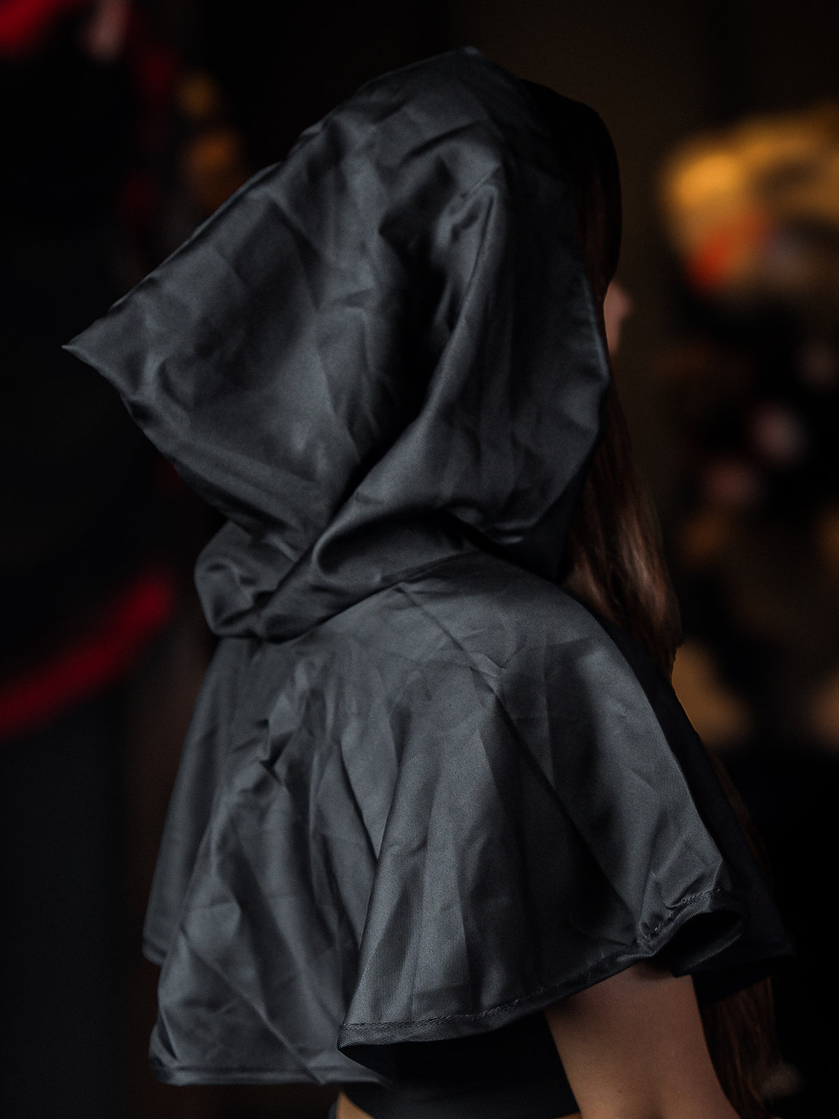 Black Sin Cowl Cloak