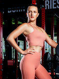 DivaFit Breathable Sports Bra - Peach