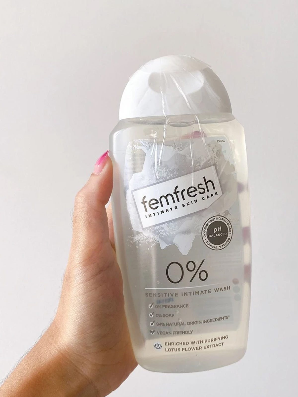 Femfresh Daily 0% Sensitive Intimate Wash 250ml