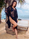 Maya Black Beach Kimono