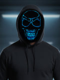 LED Skully Boo Mask