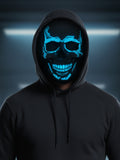 LED Skully Boo Mask