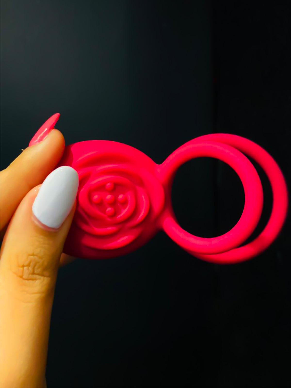 Rechargeable Rose Delay Ring