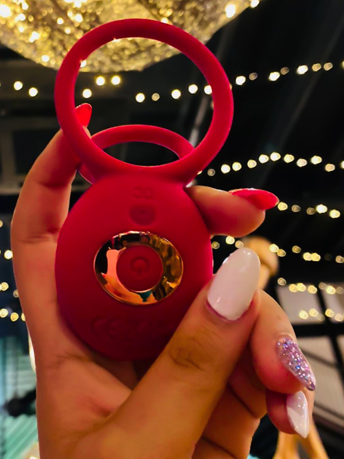 Rechargeable Rose Delay Ring