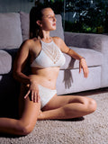 Ria Sunn Crochet Crush Bikini - White