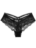 Rosie Lace Cotton Thong