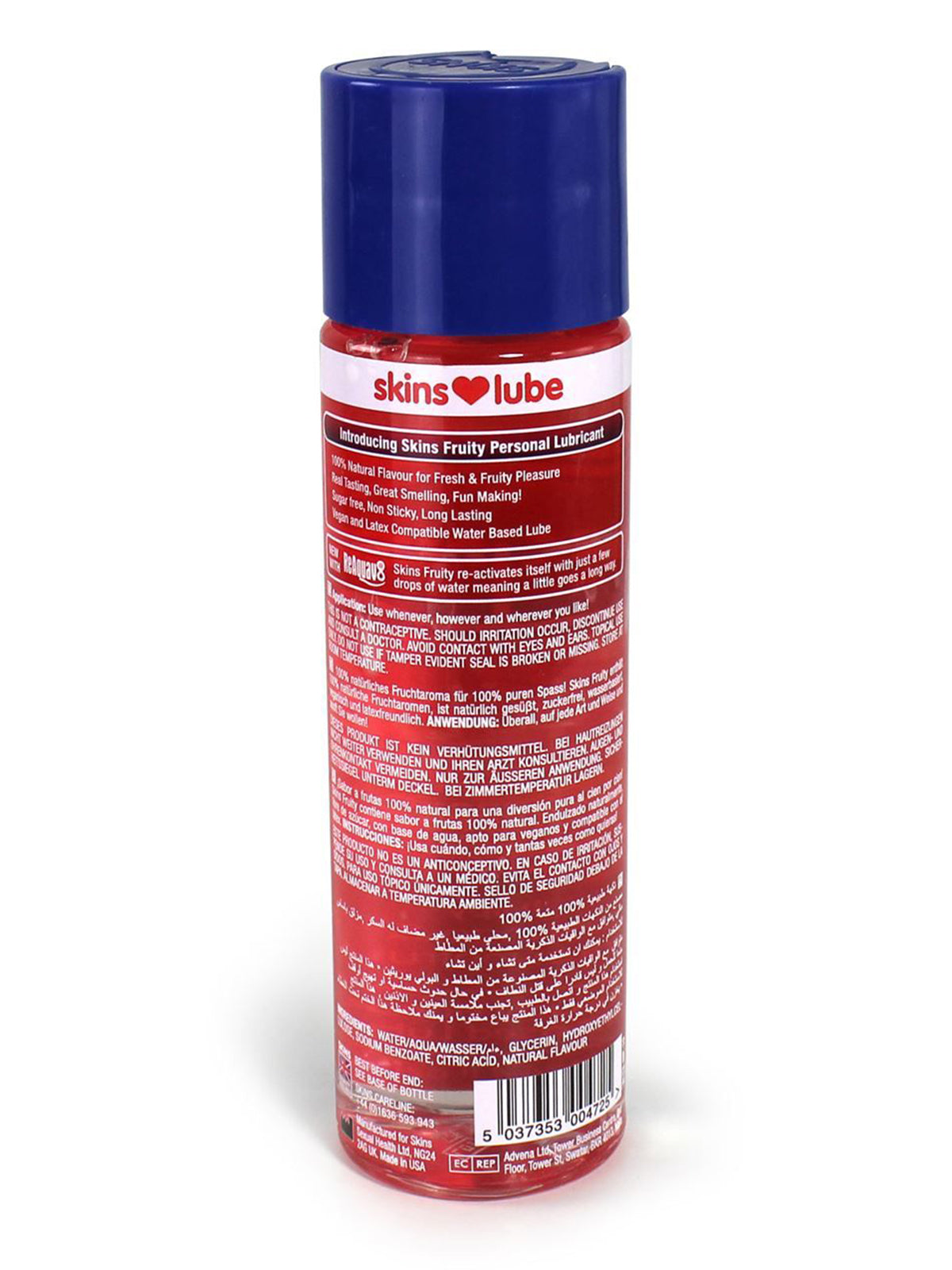 Skins (UK) Mango & Passionfruit Water Based Lubricant 130ml