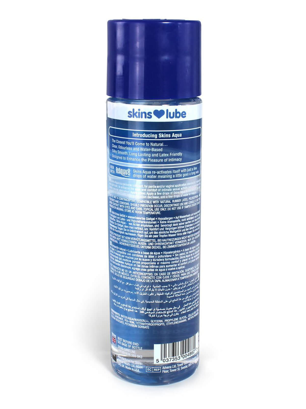 Skins (UK) Aqua Lube 250ml