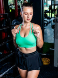 Super Sculpt T-Back Sports Bra - Green