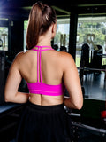 Super Sculpt T-Back Sports Bra - Pink