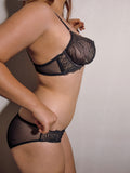 Tiana Lace Matching Set - Black