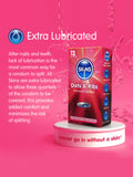 Skins (UK) Condoms Dots & Ribs 8 Pack