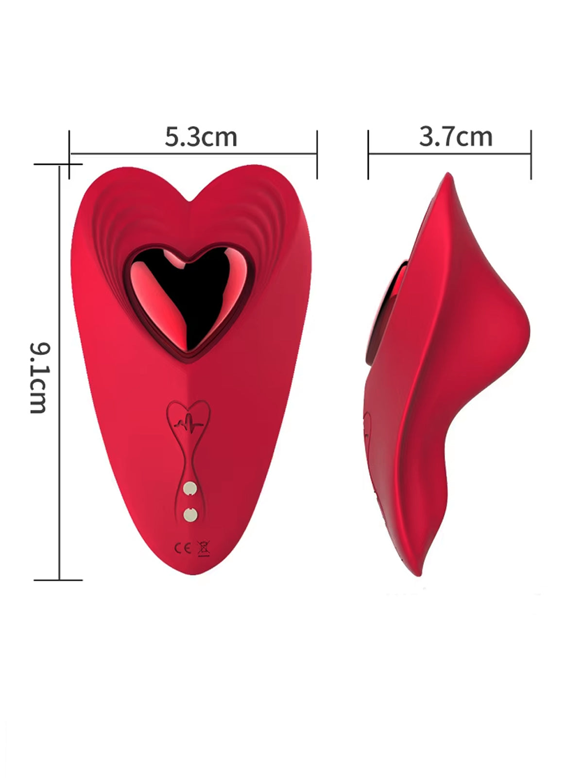 Heartbeat Flirt Vibe - App Controlled