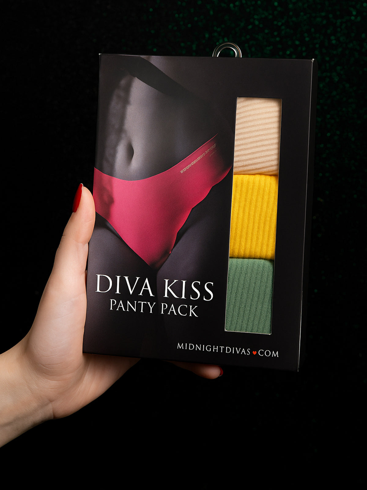 3-Pack Diva Kiss Panties