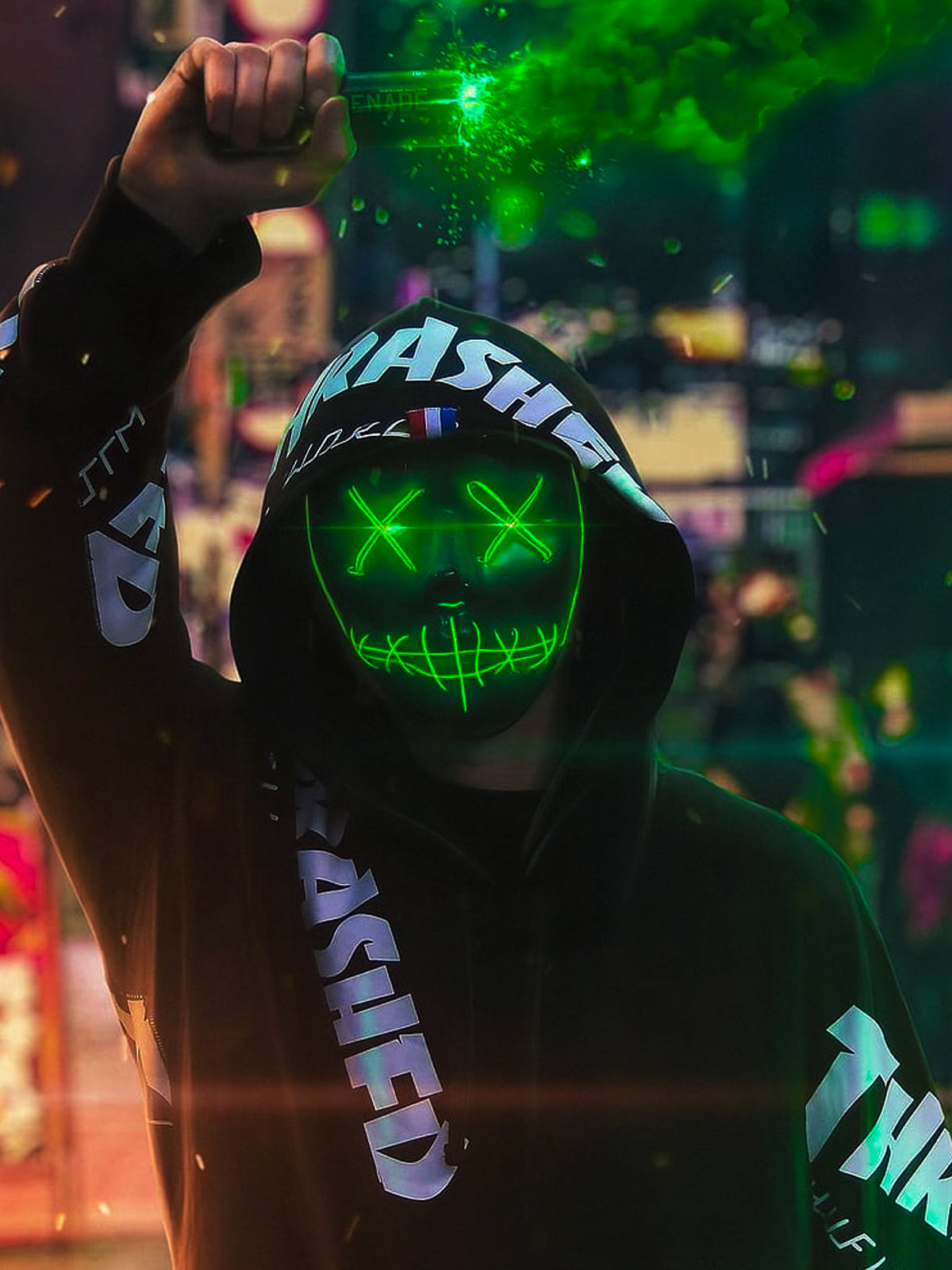 The Purge LED Mask
