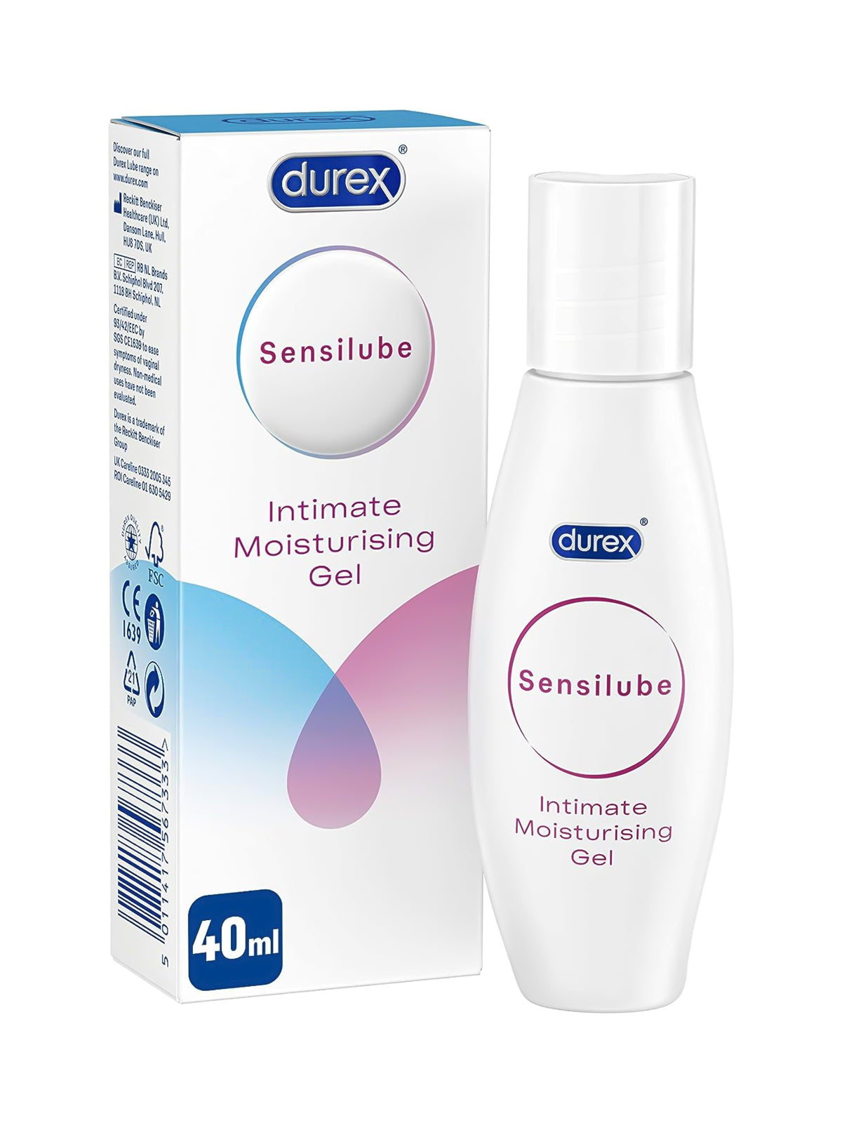Durex (UK) Sensilube - Intimate Moisturising Gel 40ml
