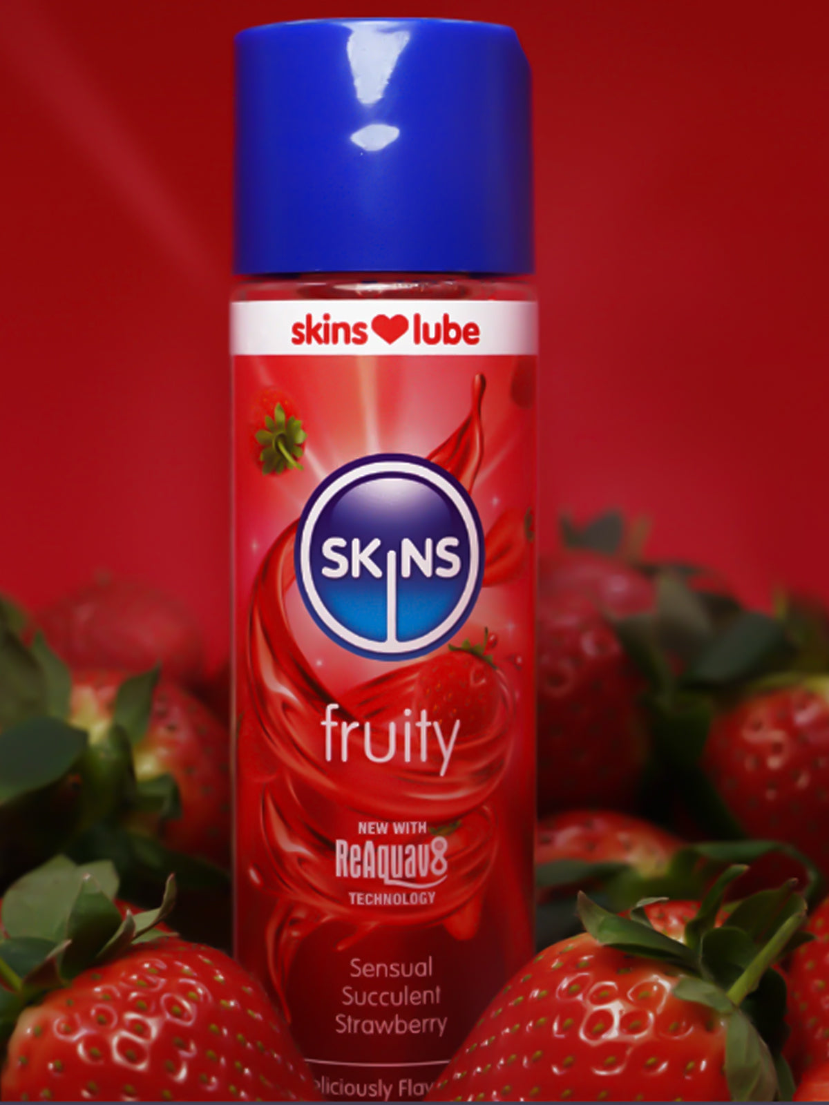 Skins (UK) Strawberry Lube 130ml