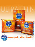Skins (UK) Condoms Ultra Thin - 4 Pack
