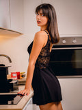 Avi Black Babydoll