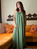 Backless Babe Dress - Light Olive