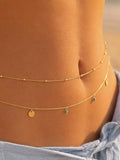 Beach Babe Golden Belly Chain