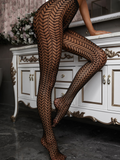 Gothic Pattern Fishnet Pantyhose