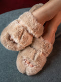 Cozy Soft Fluffy Slides