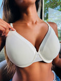 Cozy Chic Full Coverage Bra - White