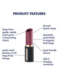 Satisfyer Deep Kiss – Deep Pulse Vibrator