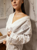Diva Bathrobe | White