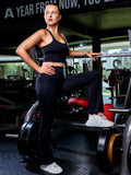 DivaFit Sculpt & Flare Legging - Black