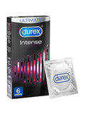 Durex (UK) Intense Condoms - 6 Pack