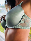 Dusky Green T-Shirt Bra