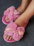Flirty Bow Fluffy Slider