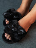 Flirty Bow Fluffy Slider