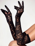 Floral Lace Gloves