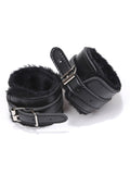 Fur Leather Handcuffs
