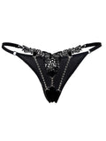 Glitter Lace Micro Thong