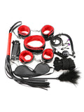 Heat Of The Passion Restraint Kit - Red & Black
