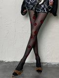 Hot Lips Red Pantyhose