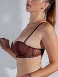 Lace Trim Push-Up Bra