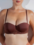 Lace Trim Push-Up Bra