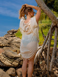 Loni Ocean Muse Caftan - Beige