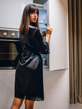Malia Kelly Robe - Black