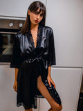 Malia Kelly Robe - Black