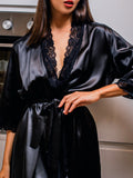 Malia Kelly Robe - Black
