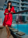 Malia Kelly Robe - Red