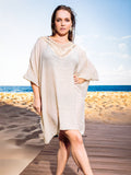 Merina Cover-Up Dress - Ivory