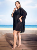 Merina Cover-Up Dress - Black