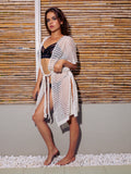 Mirza Openwork Cover-Up | Ivory